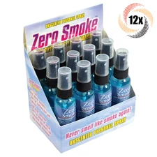 Full Box 12x Bottles Jenray Zero Smoke Odor Eliminator Spray | 2oz | Unscented