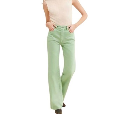 Denimist Classic Green Dena Denim Jeans Size 26