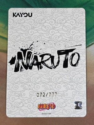 Kayou Naruto Tsunade Reserve Seal: Release Sealing Jutsu 072/777