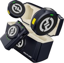 Hollyland LARK M2 DUO 2-Person Wireless Camera-Mount Microphone System PRO