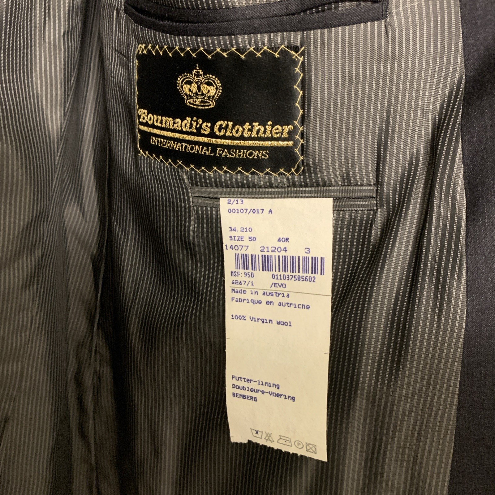 Baumler Evolution Blazer Double Breasted Vitale B… - image 5