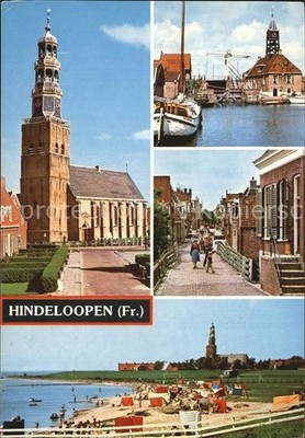 Hindeloopen Kirche Hafen Strand 