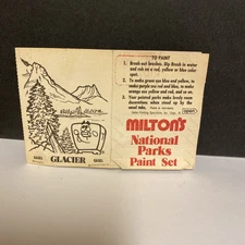 Vintage  1974 Pop-tarts Milton the Toaster  national parks paint set