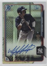 2015 Bowman Chrome Prospects Refractor 197/499 Jorge Mateo #BCAP-JM Auto 0af