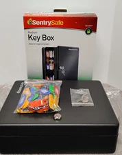 NEW Sentry Safe Key Box / Medium/KB-50 w/50keys hangers/color-coded key tags.