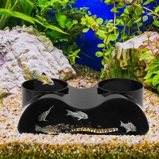 Aquarium Underground Tunnel Cave Fish  Shrimp Under Gravel Tunnel Aquarium C...