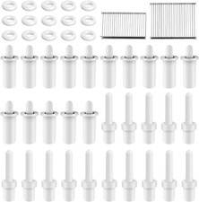 85 PCS Plantation Shutter Repair Kit With Spring Pins Staples Set For Shutters
