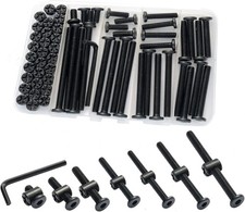 Crib Screws Hardware Replacement Kit 32Set for Delta/Graco Baby Bed