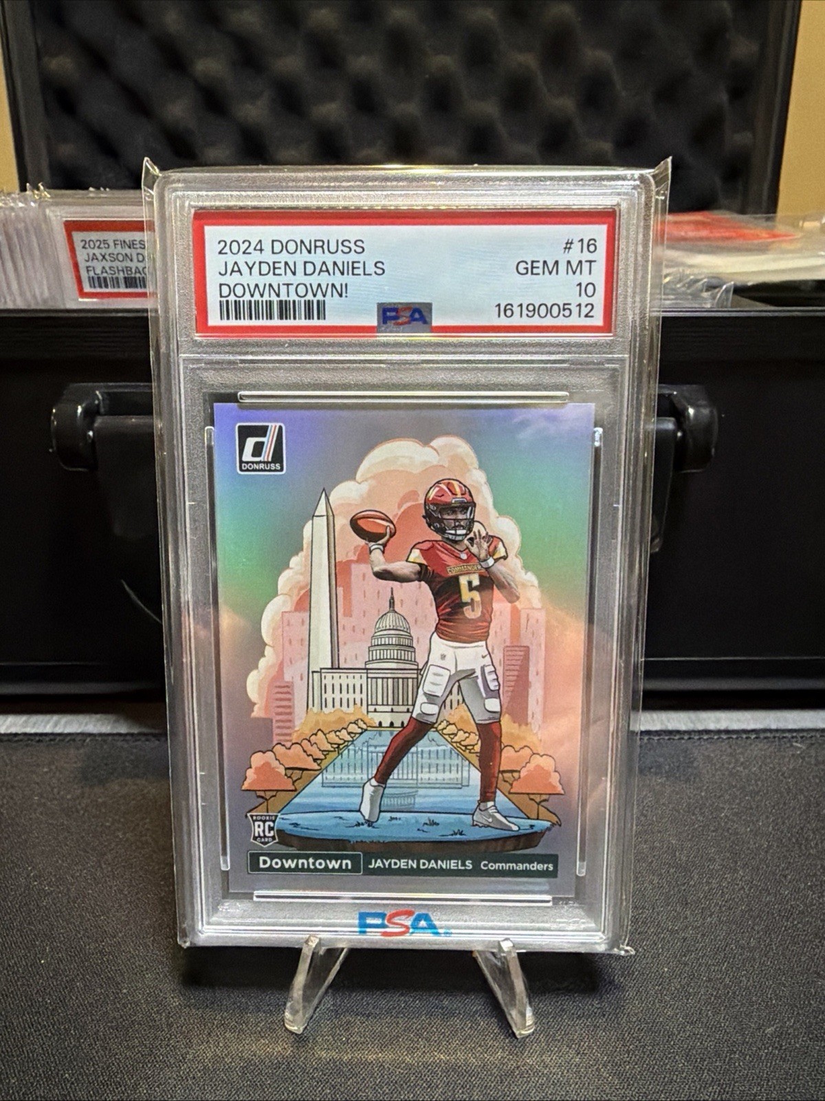 Jayden Daniels Panini Donruss Downtown! #16 Base