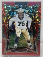 2024 Select Concourse Red Disco Prizm TALIESE FUAGA 04/49 #56 Saints RC