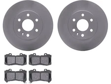 For Chevrolet Colorado Brake Pad and Rotor Kit Dynamic Friction 41196FHCD