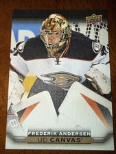 2015-16 Upper Deck - Ud Canvas Frederik Andersen Ducks