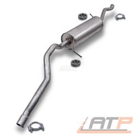 MittelschalldÄMpfer FÜR Ford Galaxy Seat Alhambra VW Sharan 7M 1.9 2.0 TDI AB 00
