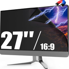 Magnetic 27 Inch Monitor Privacy Screen Filter for Frameless Computer 16:9 Aspec