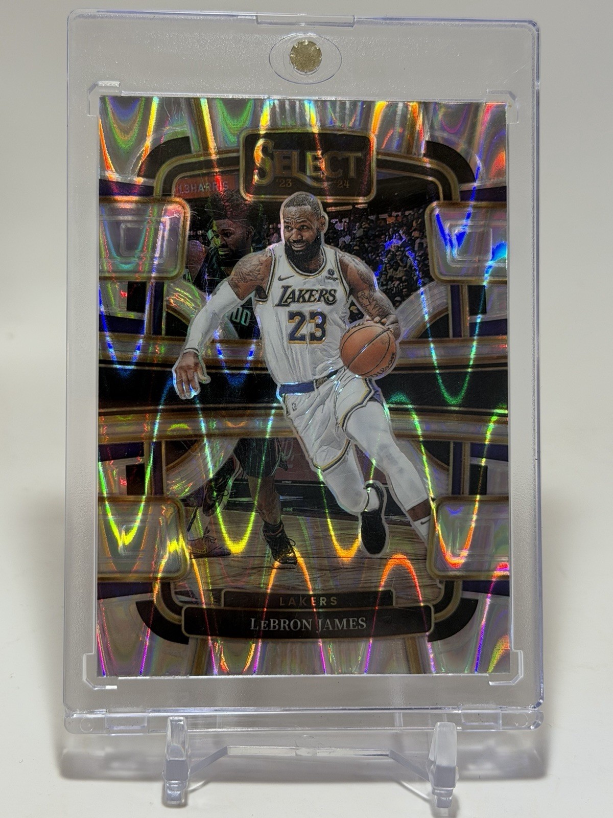 2023-24 Panini Select - Concourse LeBron James #66 Tectonic Prizm