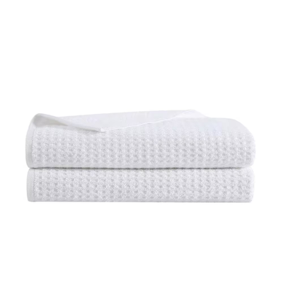 #ad Northern Pacific 2 Piece White Cotton Bath Towel Set $54.89