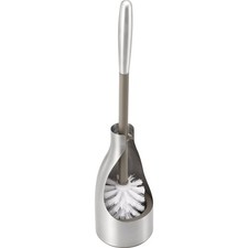 Polder Hide-Away Stainless Steel Toilet Brush Caddy BTH-6317-47T Polder