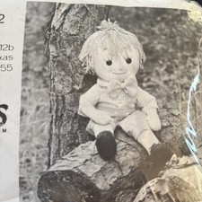 Vintage Annie s Attic Ragmuffins Bubba Doll Kit 71-2 USA 1977 Open