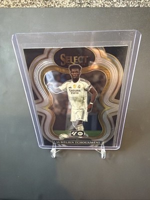 Panini Select 25-26 Aurelien Tchouameni Real Madrid Mezzanine #111 Silver Prizm
