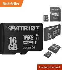 Durable 16GB Micro SDXC Card - Waterproof, Shockproof - Class 10 Performance