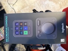 Logitech - MX Creative Console Programmable Keypad, Advanced Dialpad and Keypad