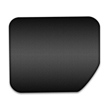 1pc Carbon Fiber Gas Door Cap Trim Fits 2005-2010 Nissan Titan