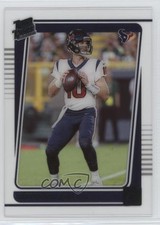 2021 Panini Clearly Donruss Rated Rookie Davis Mills #58 17p7
