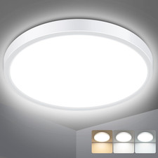 Bathroom Light, 3000K/4000K/6500K 3 Color Temperature, Waterproof IP54, Small, R