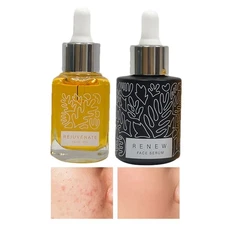 NIB Naked & Thriving “The Night Set” SET OF 2 Renew & Rejuvenate 30ml