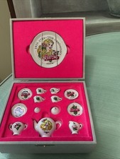 Barbie 14 Piece Miniature Tea Party Set, 25th Anniversary, Mattel, Inc. 1984