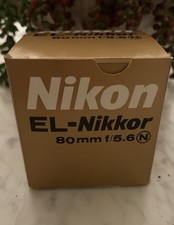Nikon EL-Nikkor 80mm f/5.6 N Enlarging Lens   Brand New In Box