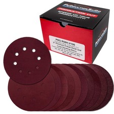 160 Pack 5 Inch Sanding Discs 8-hole Red Variety Pack Grit Hook Loop Sandpaper 160 Pack 5 Inch Sanding Discs 8-hole Red Variety Pack Grit Hook Loop Sandpaper