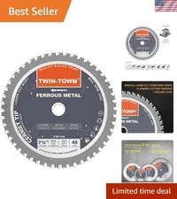 High-Performance 7-1/4" Dry Cut Cermet Saw Blade, 48T & 5/8" Arbor - Long Life