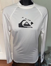 Adult QUICKSILVER Rash guard Swim Shirt, Size Medium