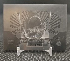 Jose Canseco 2000 Pacific Crown Royale Oversized Uncut Proof Rare!