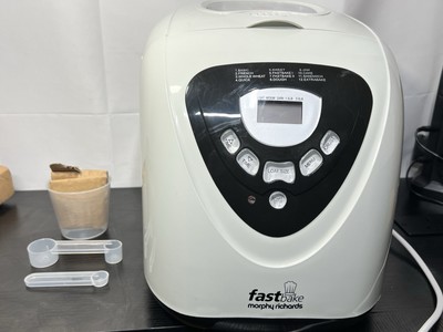 Morphy Richards 48281 Fastbake Brotbackautomat 600W - Weiß - Leichte Nutzung.