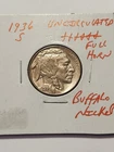 1936 S UNC+++ FULL HORN Buffalo Nickel Full Horn