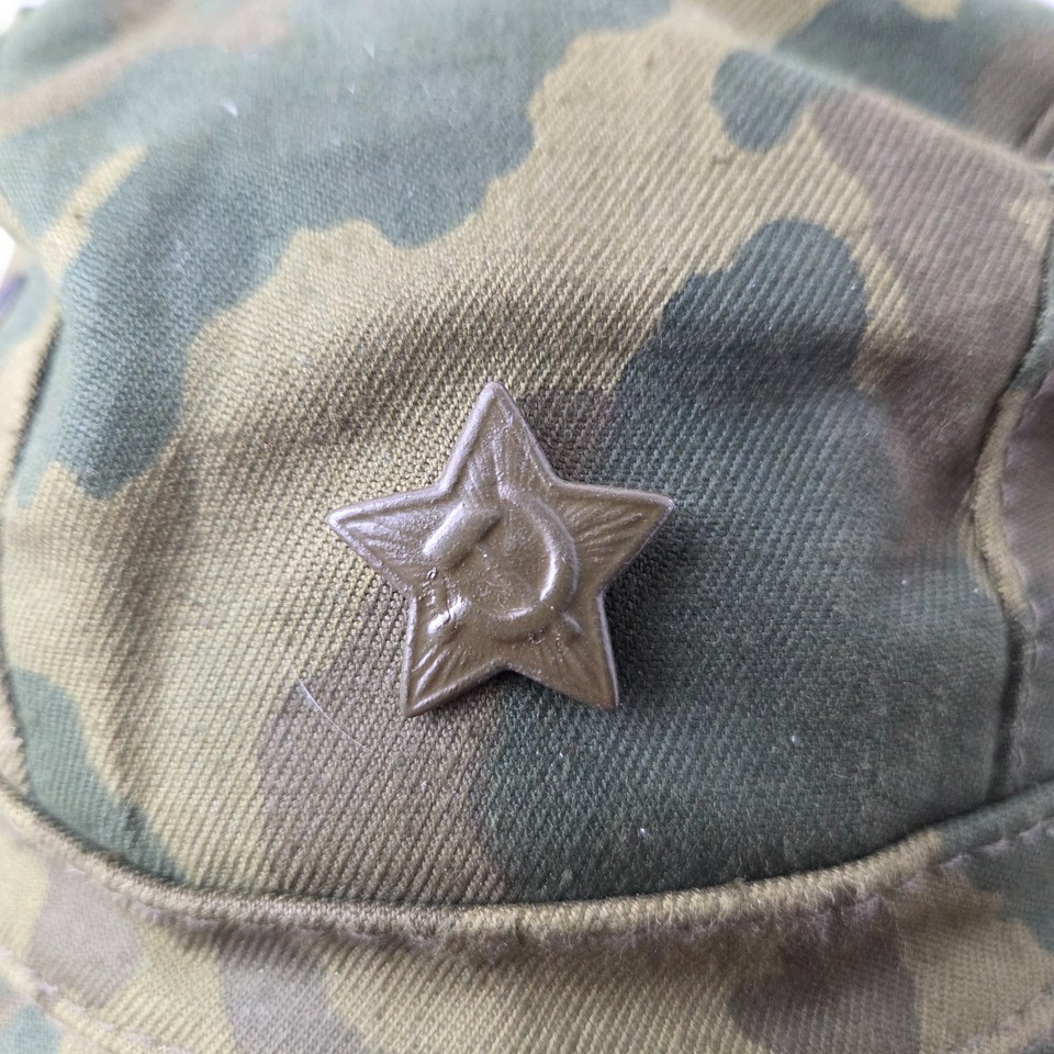 Soviet Naval Infantry TTsKO Butan camo winter afghanka Hat Cap Size 58 ...