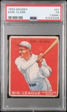 1933 Goudey Baseball Cards 72