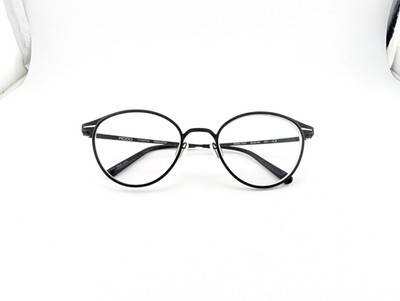 Modo Eyeglasses Frames Only, MODEL 4400, 49-20-140, Black, Titanium