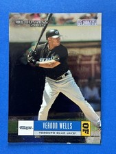 2005 Donruss Stat Line Career #370 Vernon Wells Toronto Blue Jays #/289