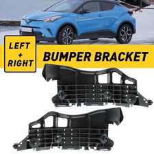 For 2018 -2020 Toyota C-HR Bumper Support Front Brackets Driver + Passenger Pair