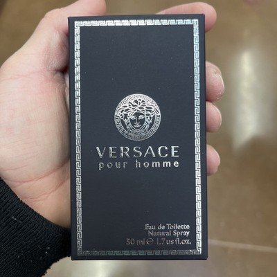 Versace Pour Homme 1.7Oz Men's Eau de Toilette Fragrance
