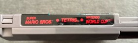 MARIO BROS. + TETRIS + NINTENDO WORLD CUP 👉 3 SPIELE NES - MODUL 👈* RARIT&Auml;T *