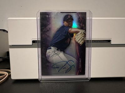 Justus Sheffield 2014 Topps Bowman Sterling Purple Auto Rookie RC /50 #BSPA-JS