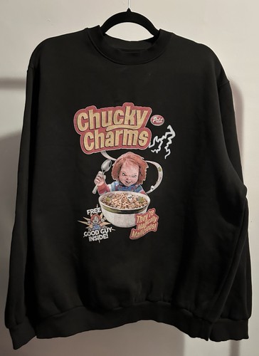 Wipeout Clothing Co. Chucky Charms Crewneck Sweatshirt Men’s Size 2XL