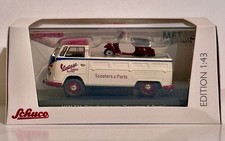 Schuco 1:43 VW T1b Pritschenwagen “Scooters & Parts” Limited Edition (1 of 750)