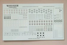 Horus Heresy Transfer Sheet Siege Assault boxed set Salamanders Iron Fists Sons