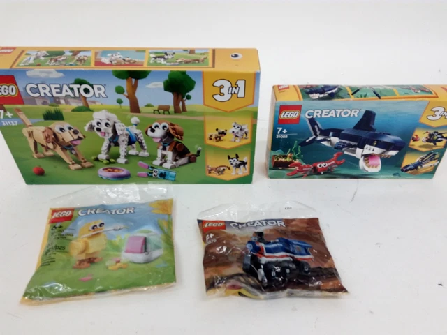 LEGO Creator 3in1 Bundle Sets 31137 31088 Plus 2 Bonus Polybags New #Live 