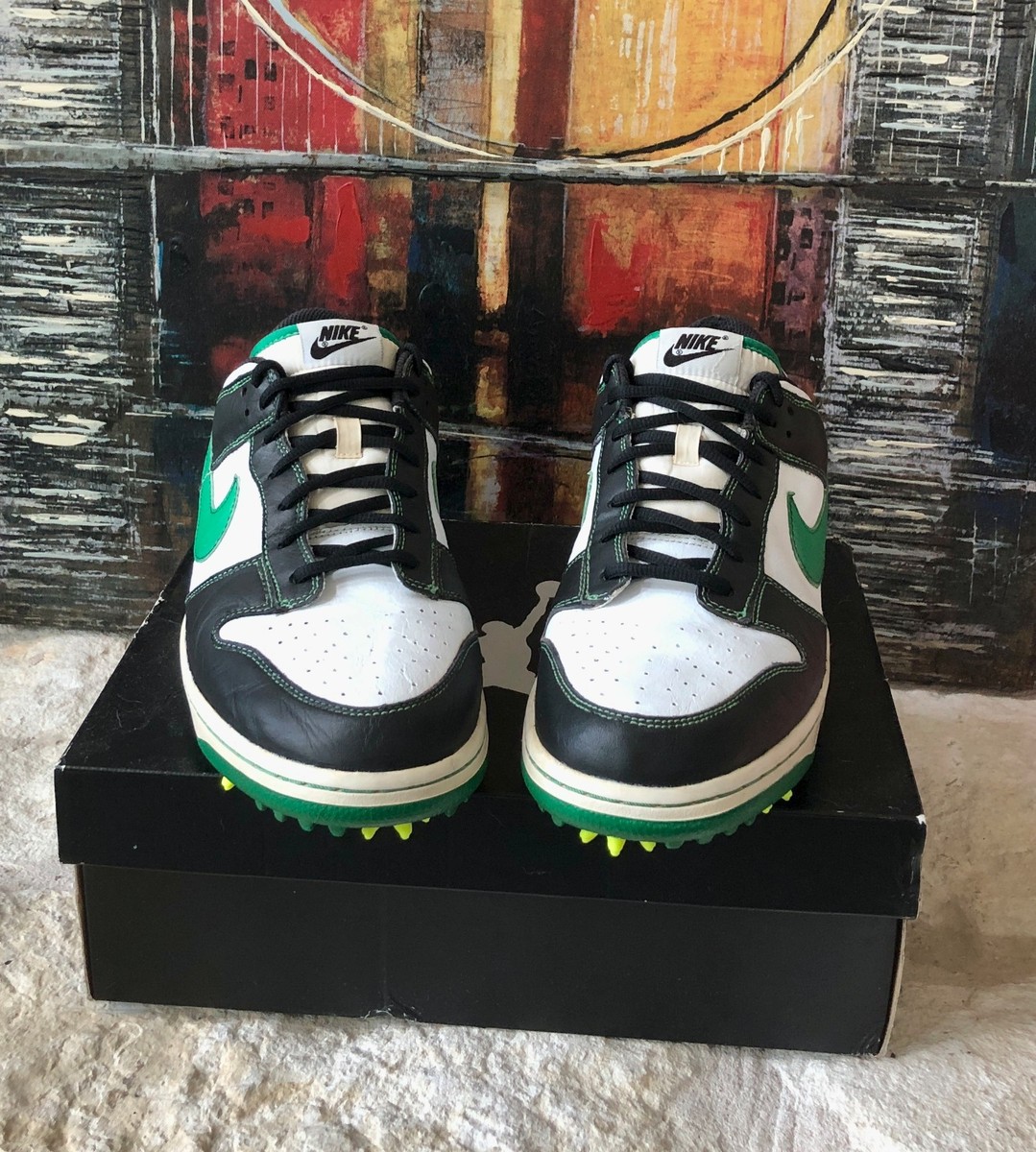 Nike Dunk Game Royal NG Low Golf Shoes Spikes White Green 484294